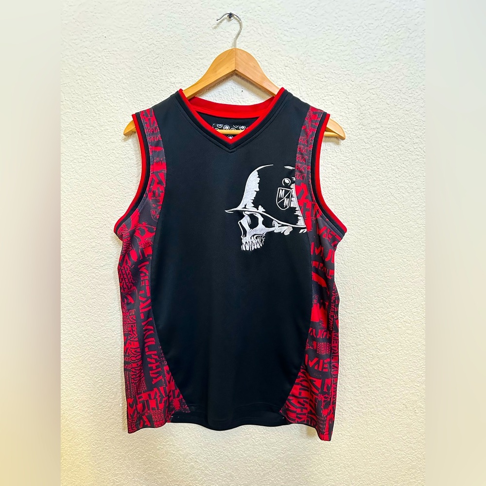 Metal Mulisha Jersey Tank-Top, Men’s Large